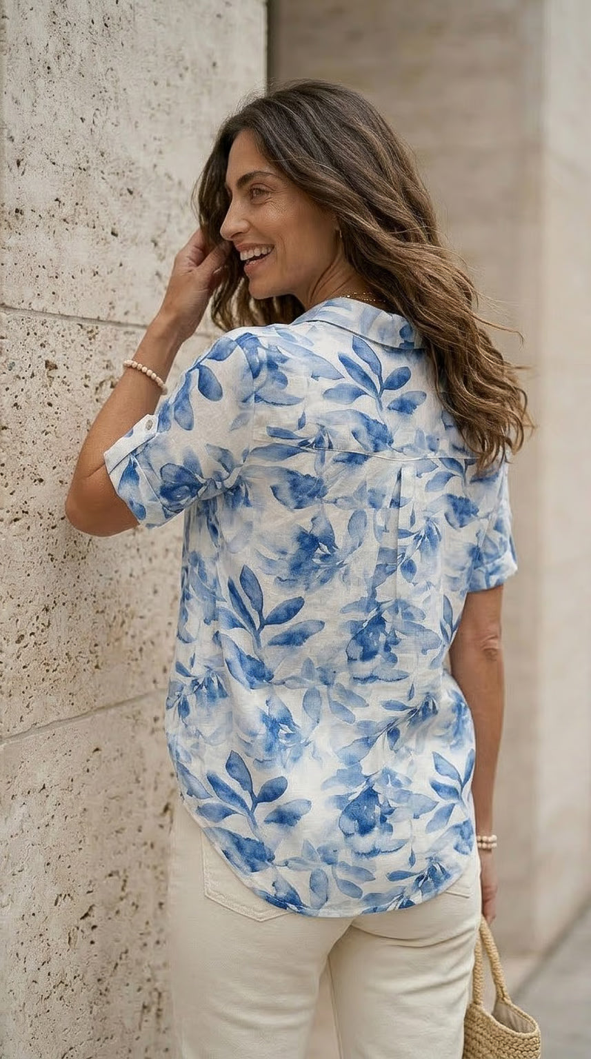 Sammy Shirt - Willow Grove: Short sleeve shirt