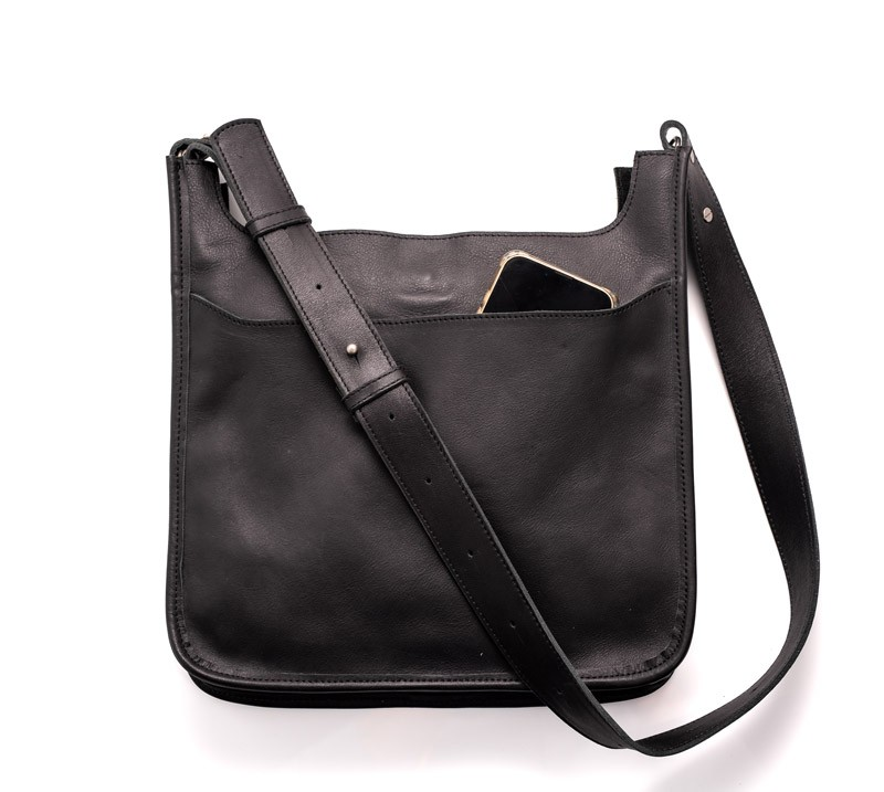 YD Black Saddle bag