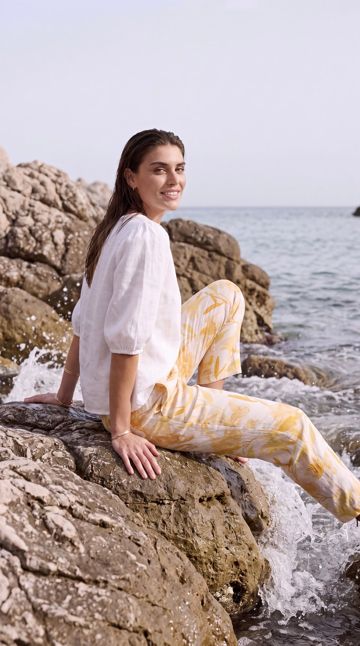 Paloma - Sweet Jungle: Straight leg pants