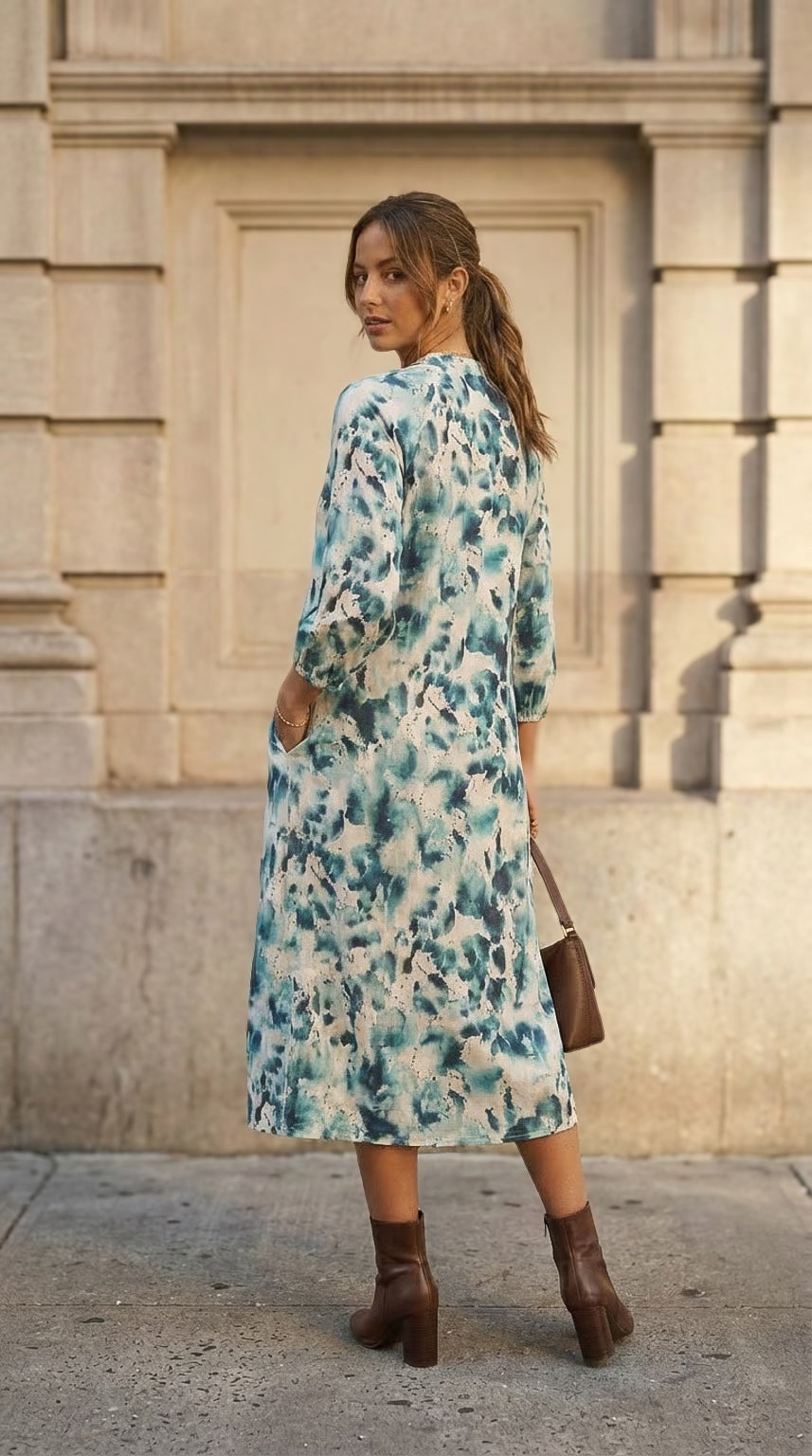 Anna - Sweet Valley: Relaxed shirt dress with pockets