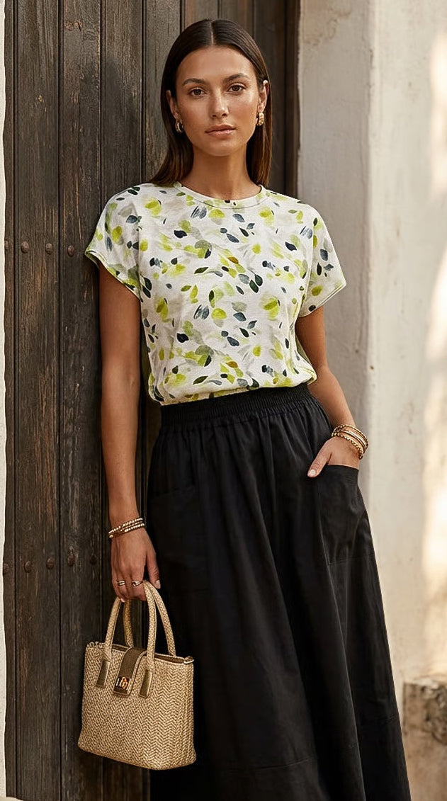 Camden - Sugar Petal: Contrast Back Top