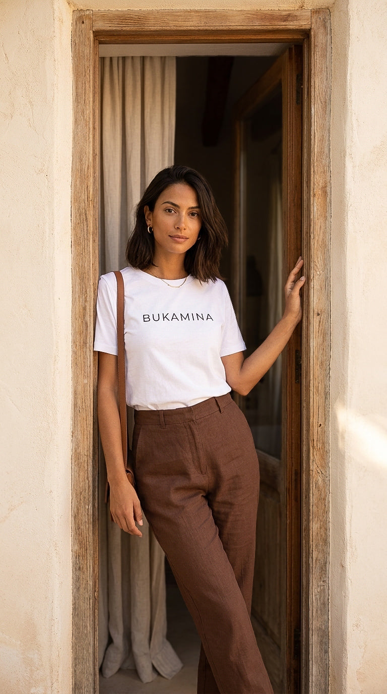 Amalfi - White: Printed t-shirt