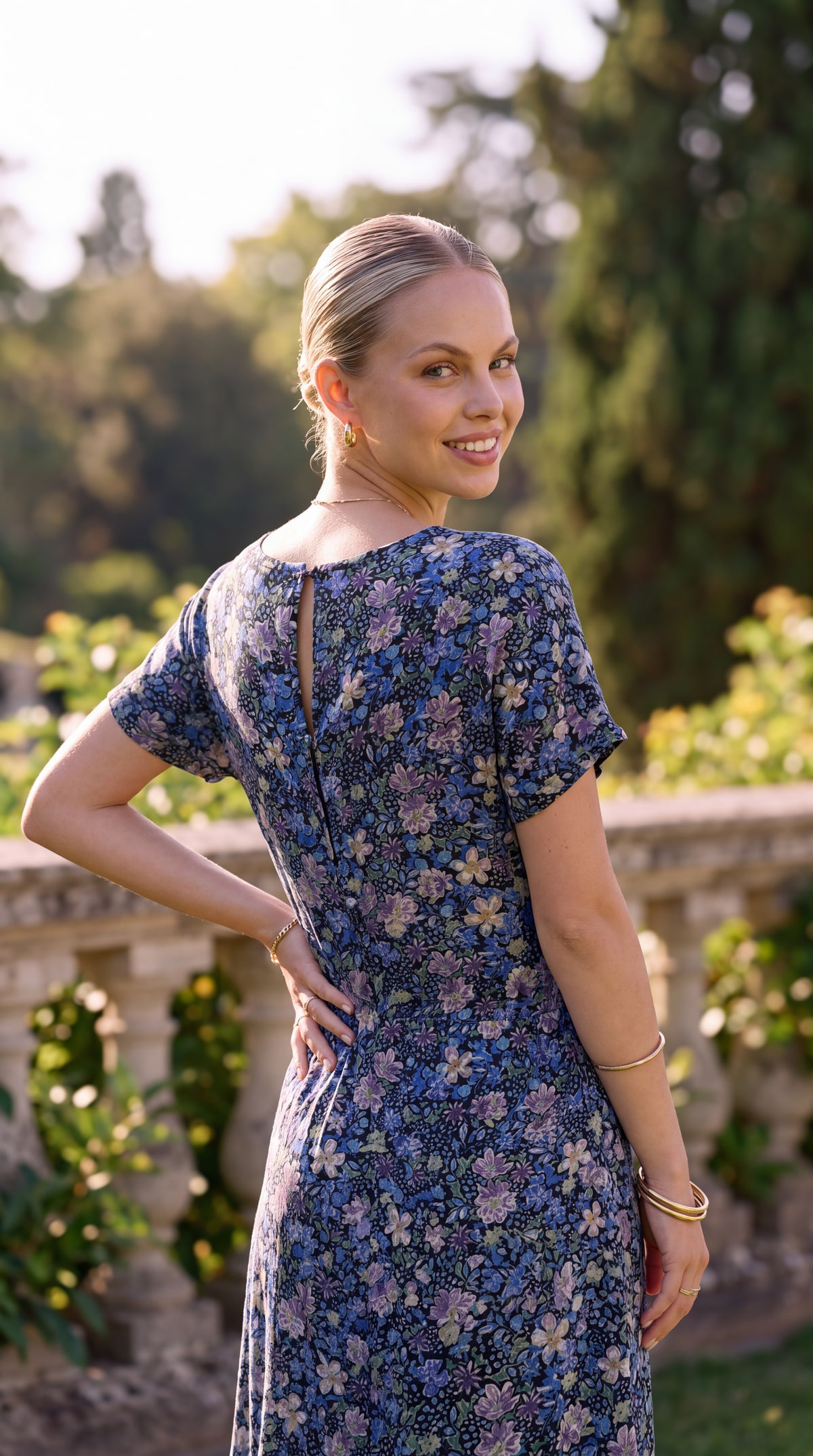 Zola - Daisy Wild: Tiered midi dress