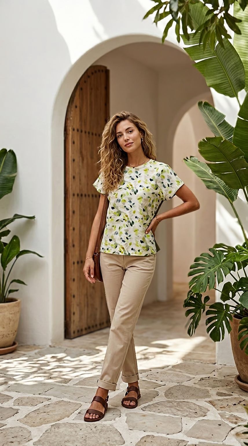 Camden - Sugar Petal: Contrast Back Top