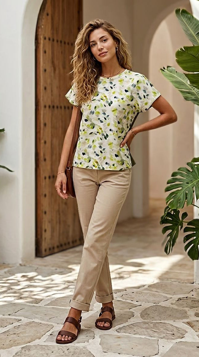Camden - Sugar Petal: Contrast Back Top