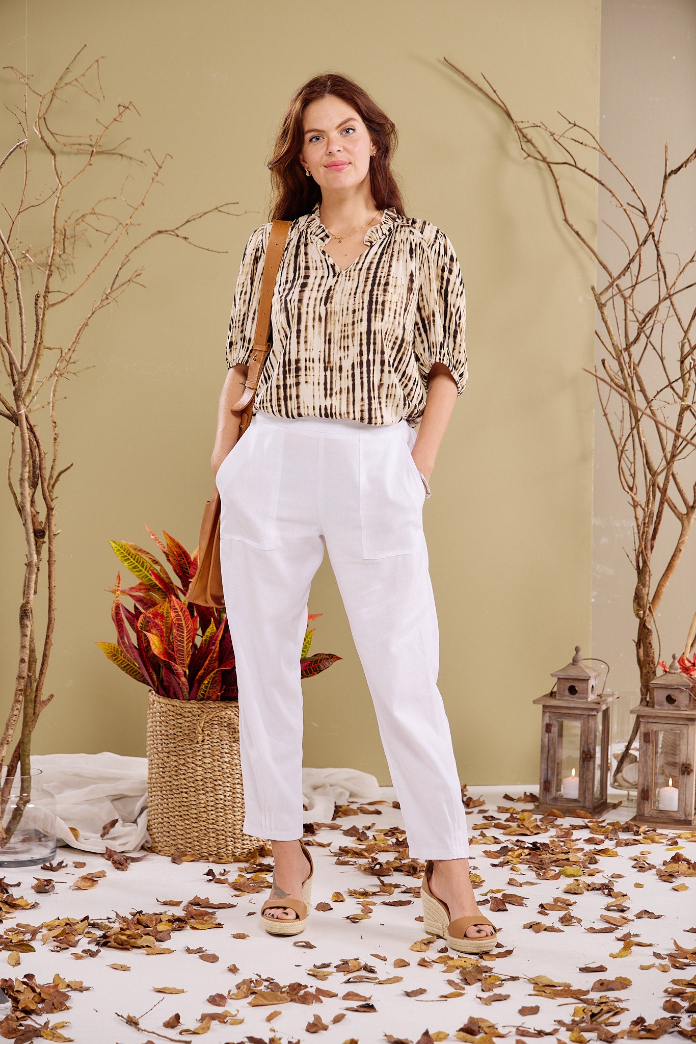 Spritz - Thunderfalls: Frill detail blouse