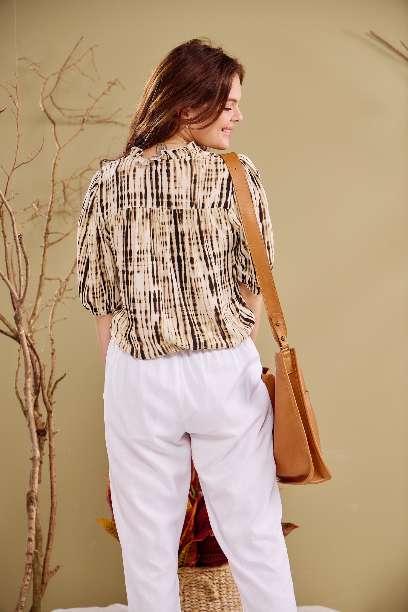 Spritz - Thunderfalls: Frill detail blouse