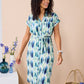 Venice - Hazelwood: Classic Midi Collared Shirt dress with a belt