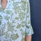 Scarlet - Botanical Bliss: Classic maxi shift dress