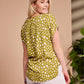 Faye - Zen: V-neck top with binding detail