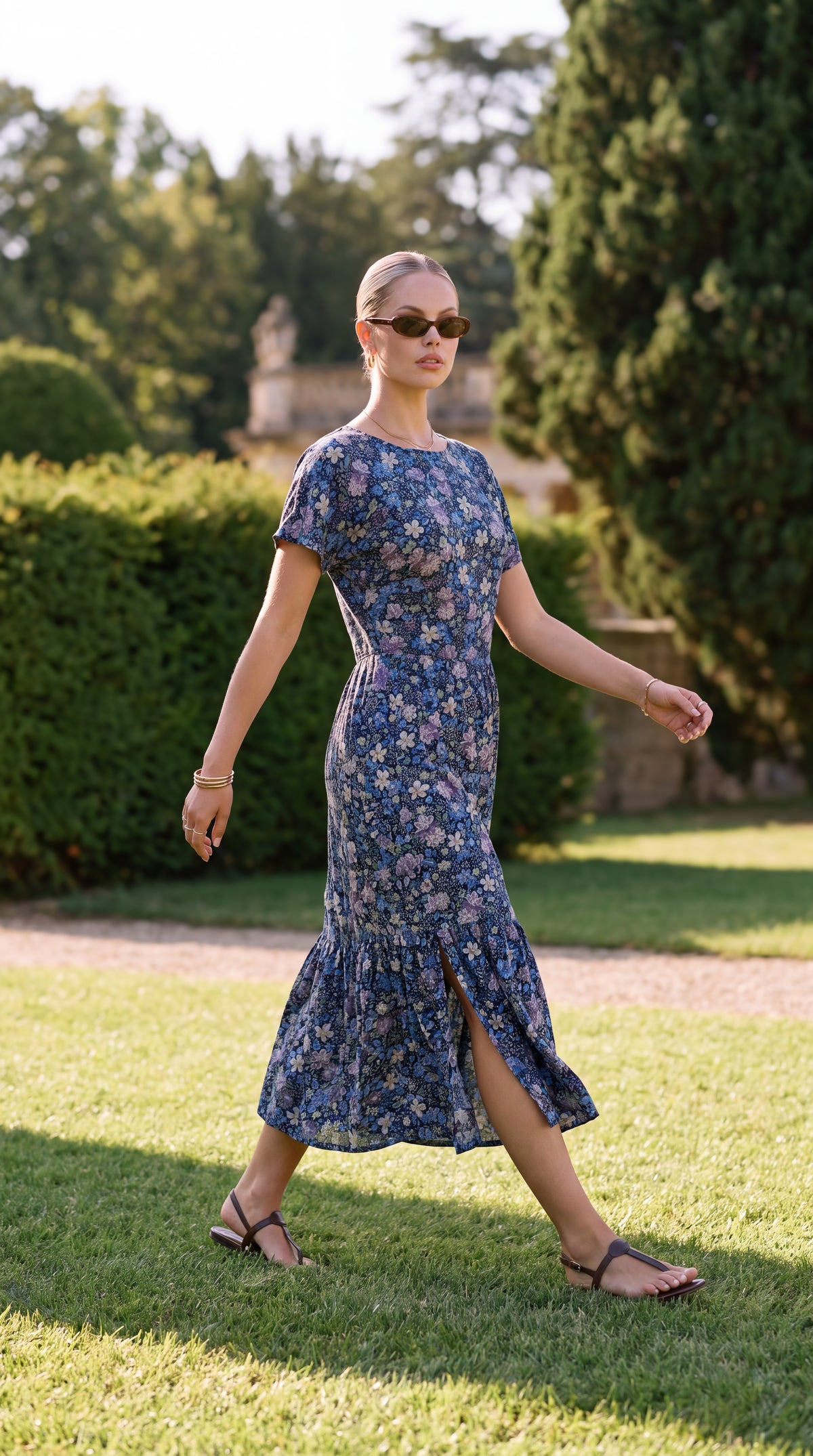 Zola - Daisy Wild: Tiered midi dress