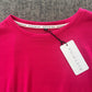 Scarlett Jersey - Pink:  Round neck knit