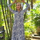 Maddison Maxi - Jungle Jewel: Button-up Collared Tiered Maxi dress