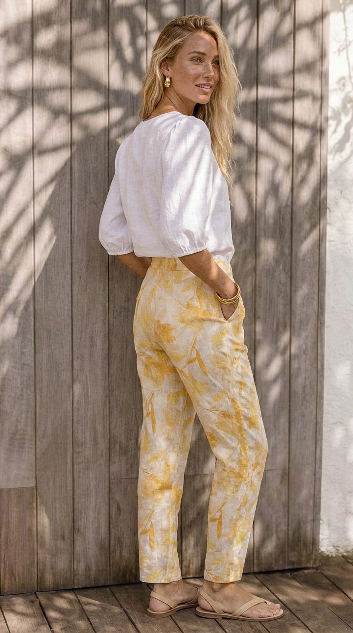 Paloma - Sweet Jungle: Straight leg pants