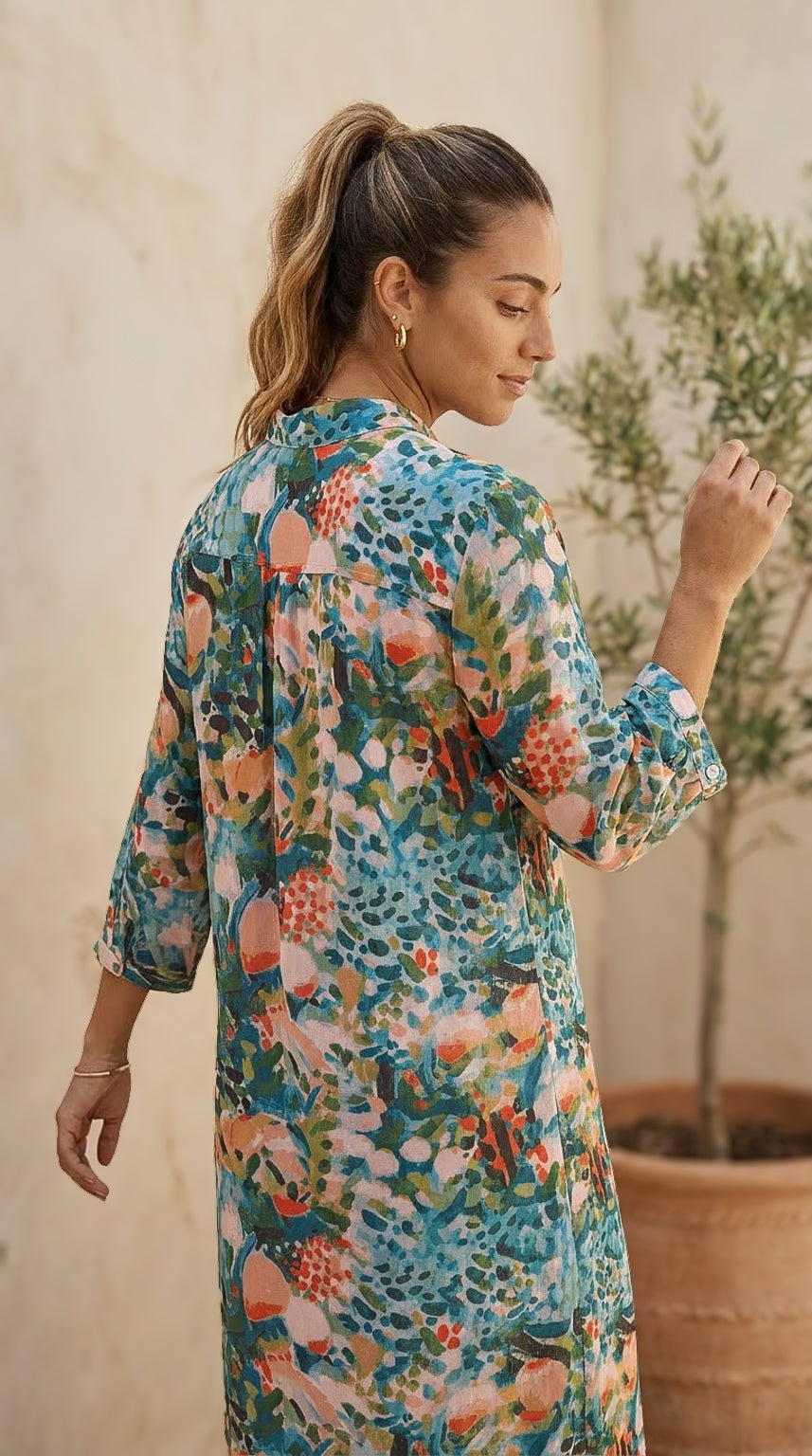 Ophelia - Lavish: Classic Midi Shirt dress