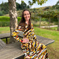 Blake - Secret Jungle:  Button - up long sleeve collared dress