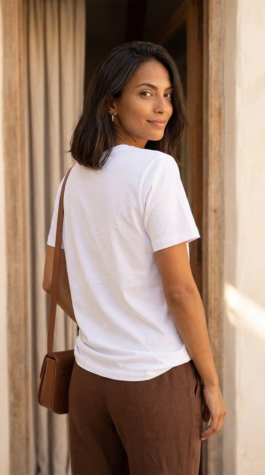 Amalfi - White: Printed t-shirt