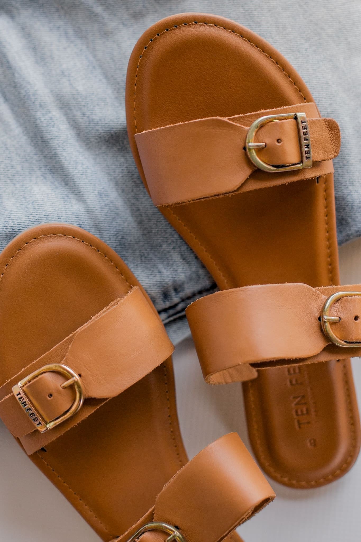 TF Double strap buckle - Tan