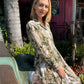 Maddison Maxi - Winter Dreams:  Button-up Collared Tiered Maxi Dress