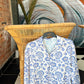Amber - Havana Classic: Collared 3/4 sleeve shirt
