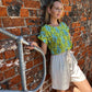 Diana - Blossom Forest:  Basic Round-Neck Top