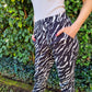 Holly - Zebra: Classic Jogger with elasticated waistband