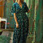 Rose - Amour: V-neck Boho styled Dress