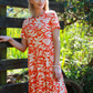 Hailey - Chasing The Sun: Classic Short Sleeve Tiered Midi Dress