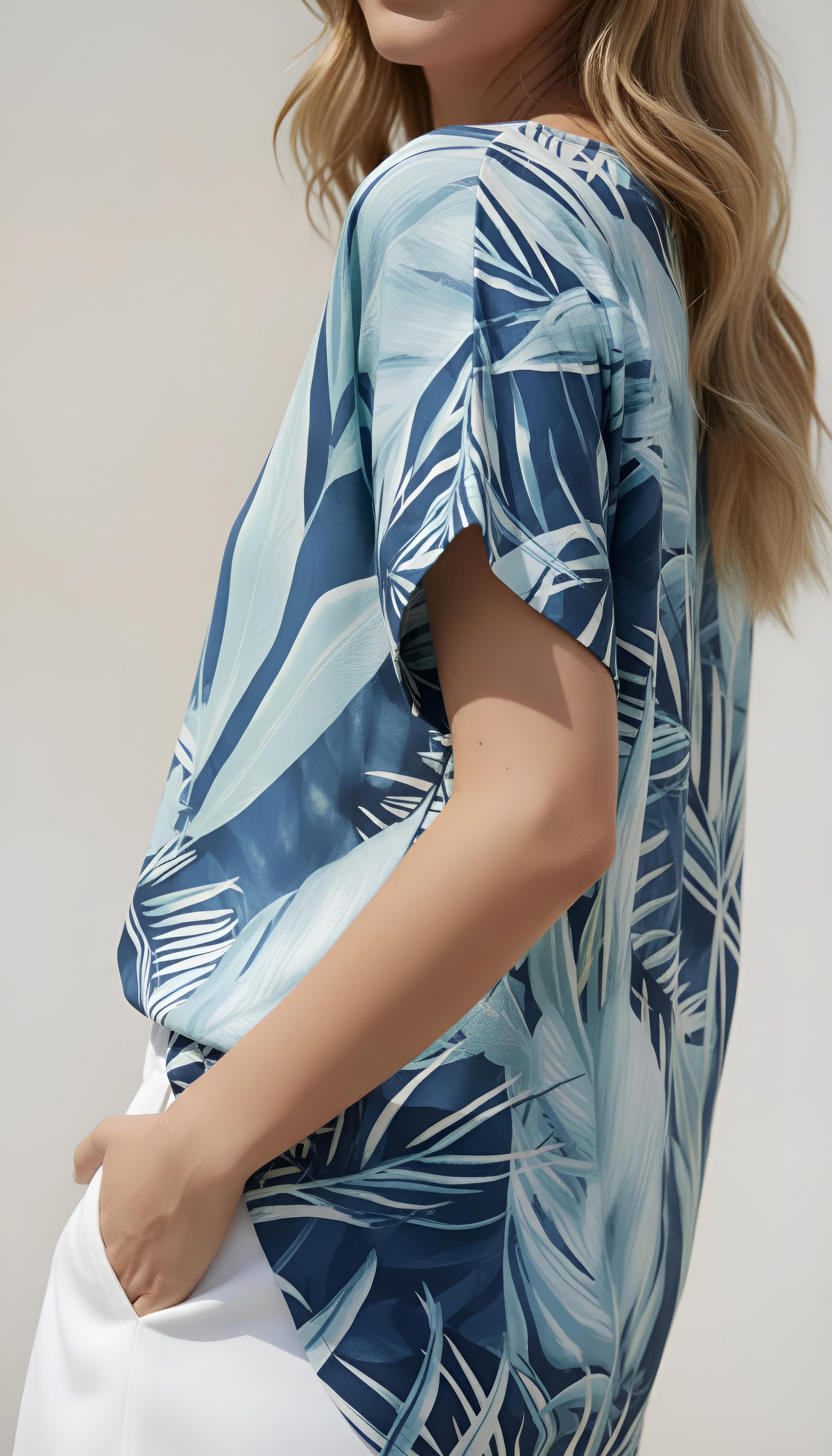 Diana - Orchid Creek: Basic Round neck top