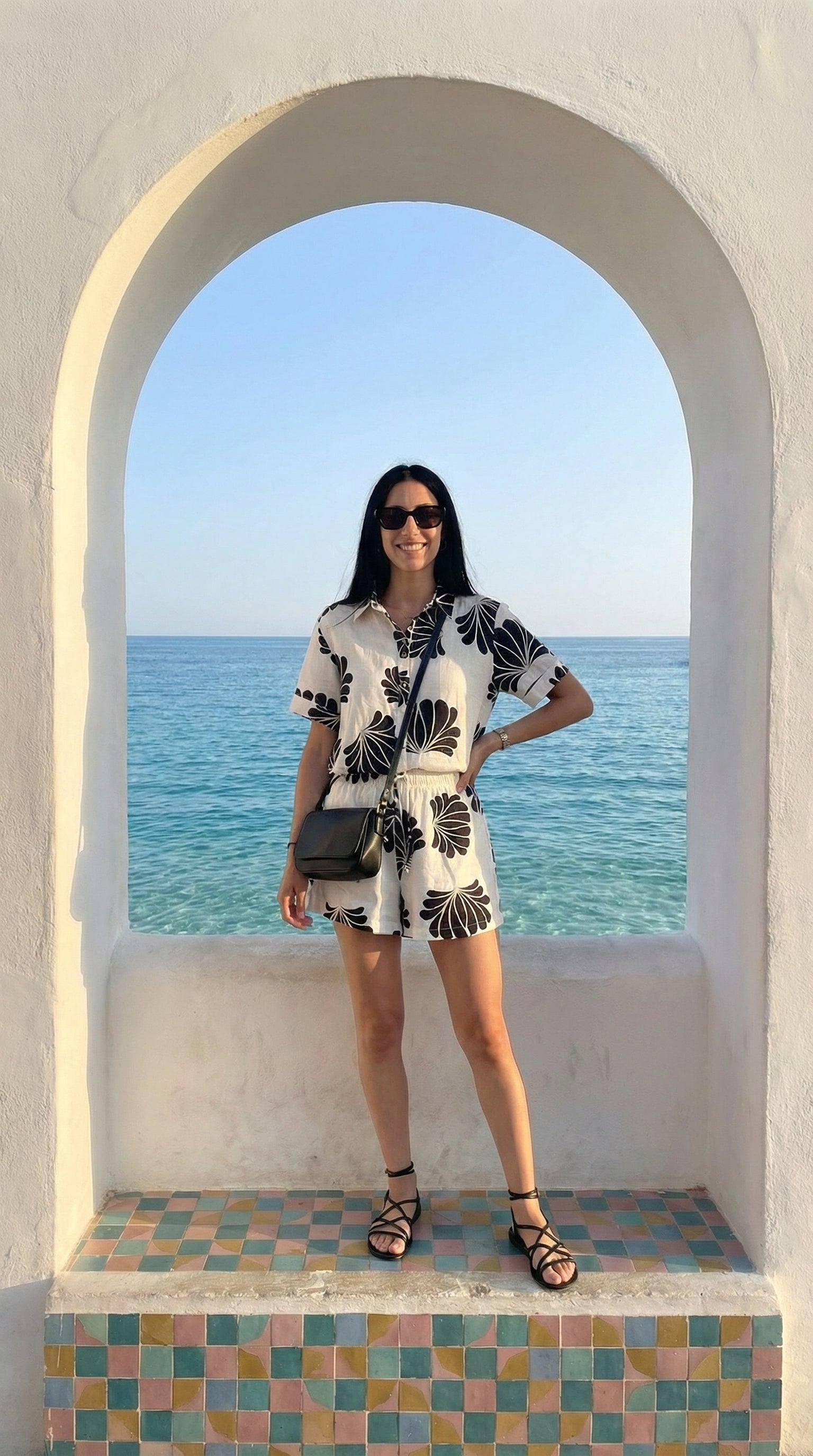 Sammy Shirt - Oasis Black: Short sleeve shirt