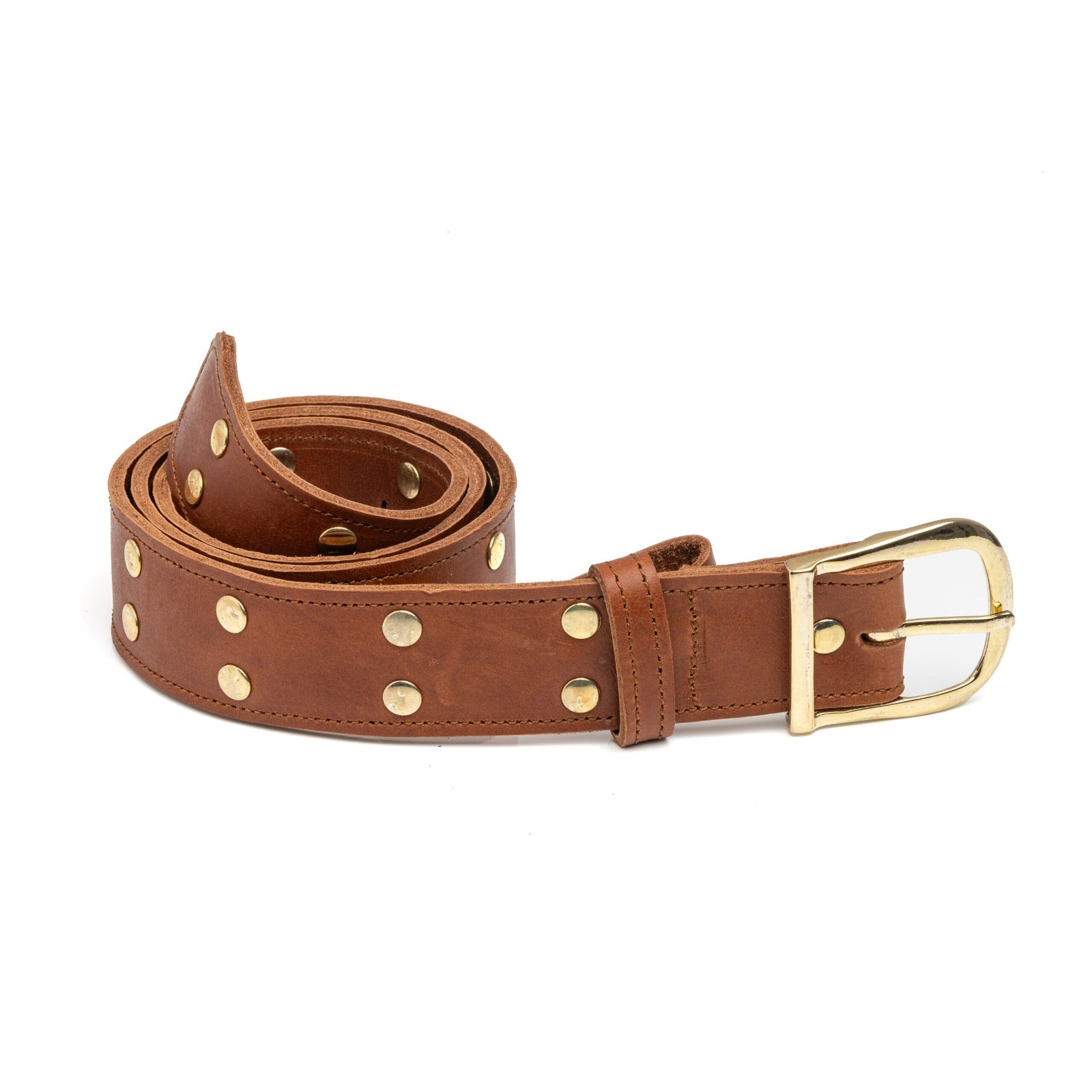 YD Tan Stud belt