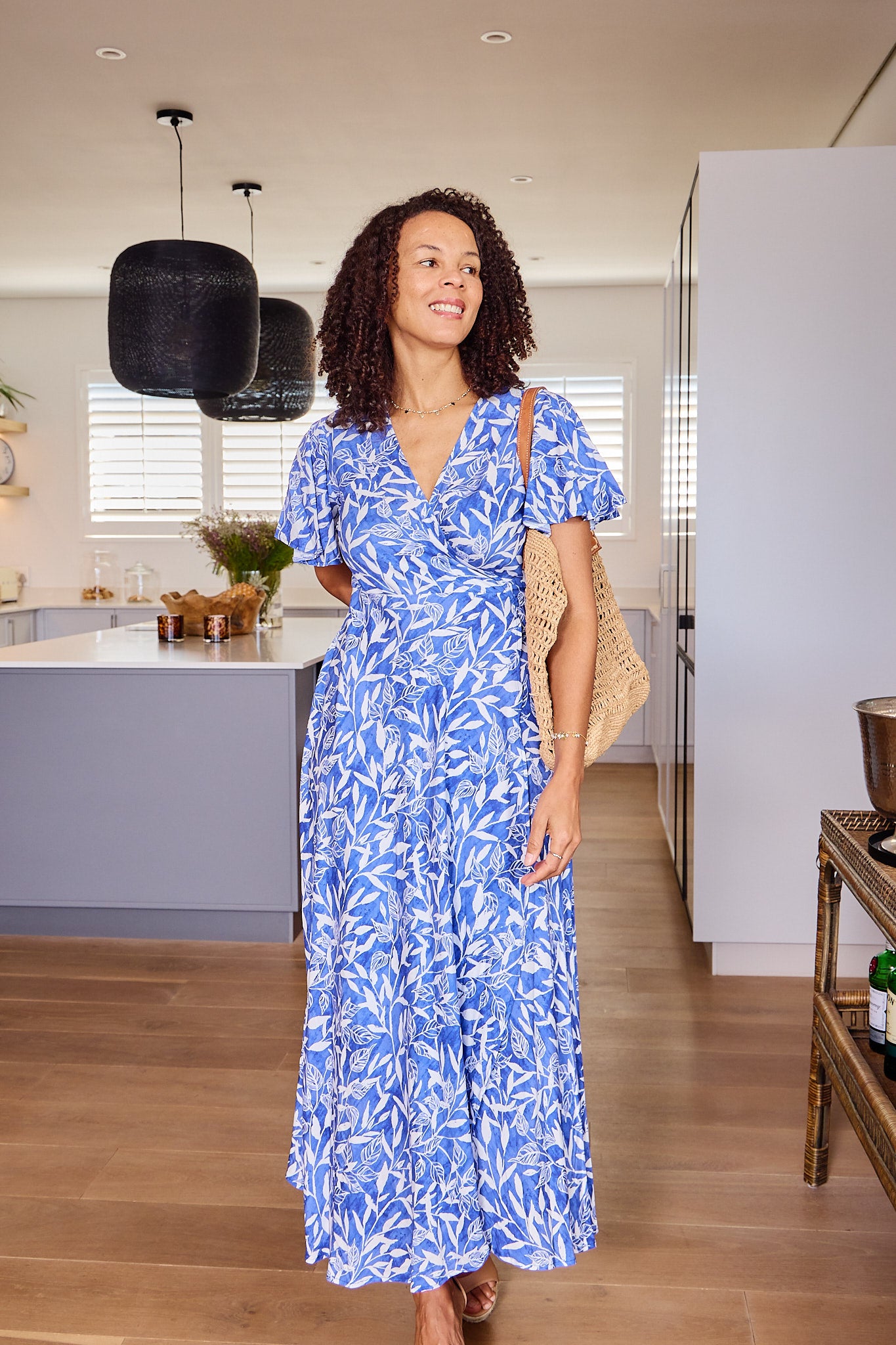 Bonny - Enchanting: Maxi Wrap dress