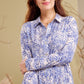Maddison Maxi - Jungle Jewel: Button-up Collared Tiered Maxi dress