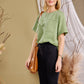 Kaia - Fatigue:  Classic linen top