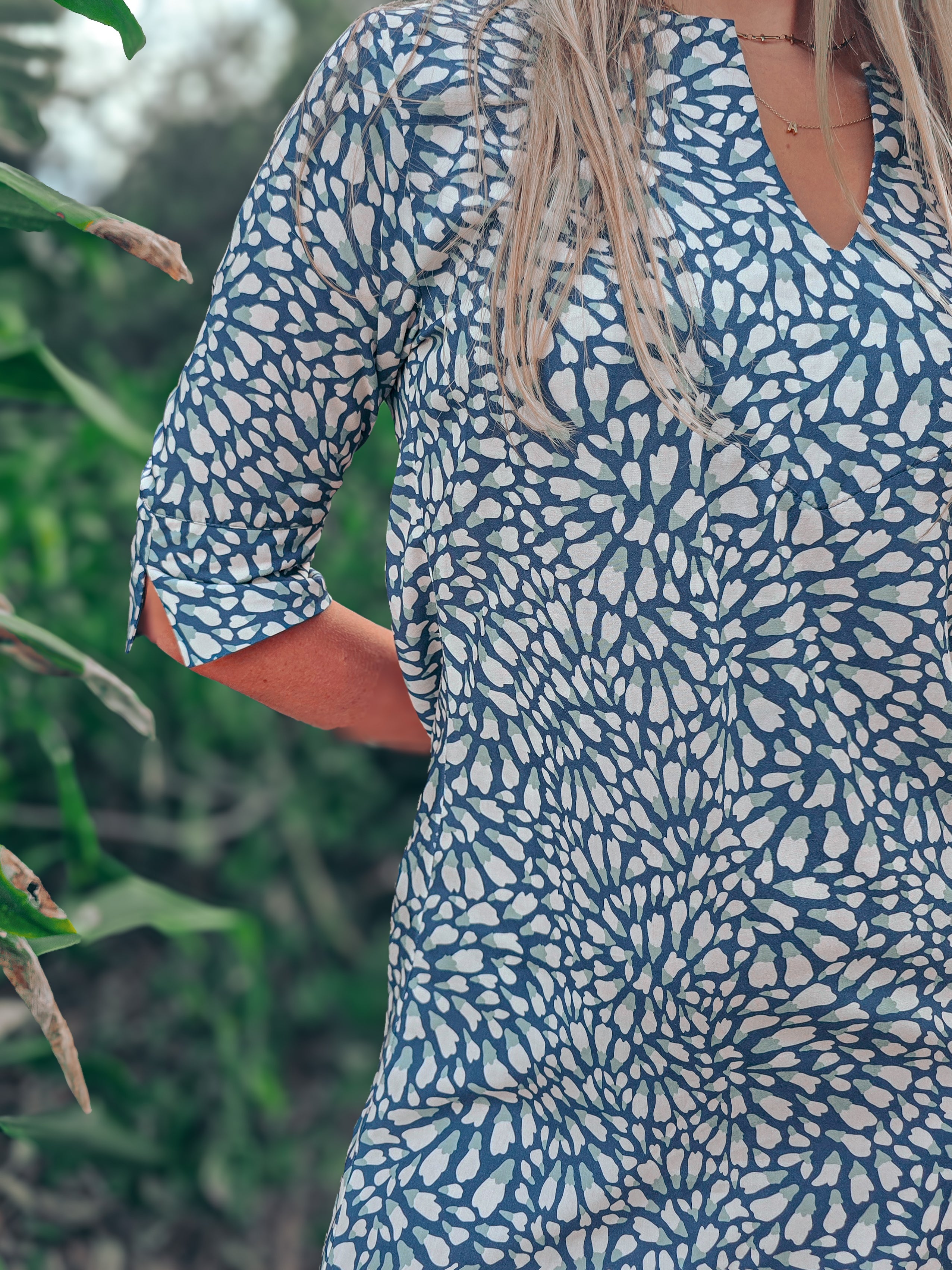 Scarlet - Haven: Classic maxi shift dress