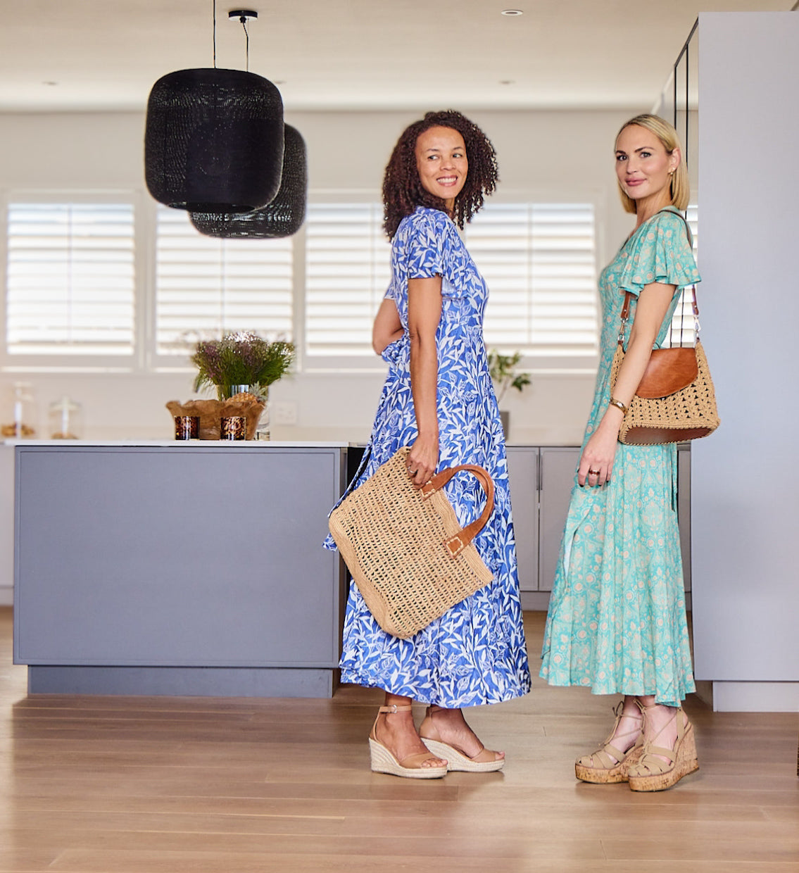 Bonny - The Tropics: Maxi Wrap dress