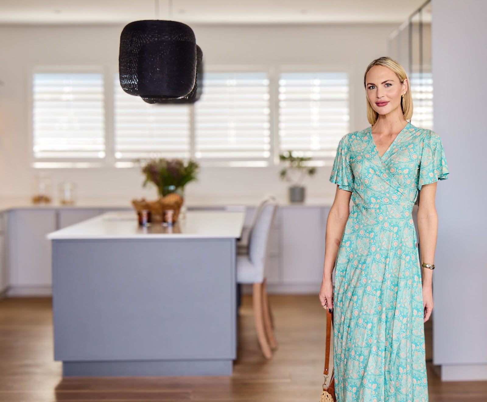 Bonny - The Tropics: Maxi Wrap dress