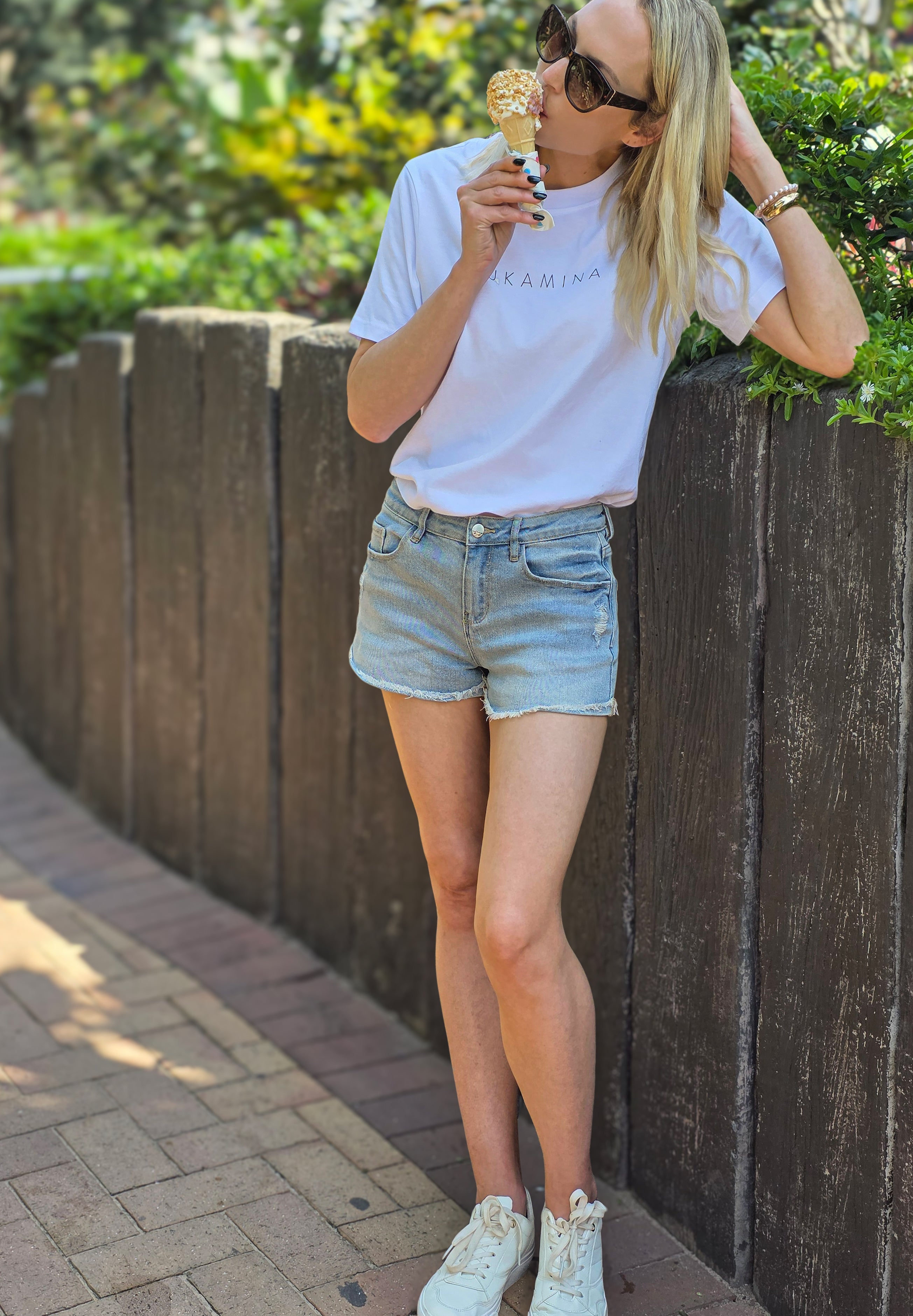 Amalfi - White: Printed t-shirt