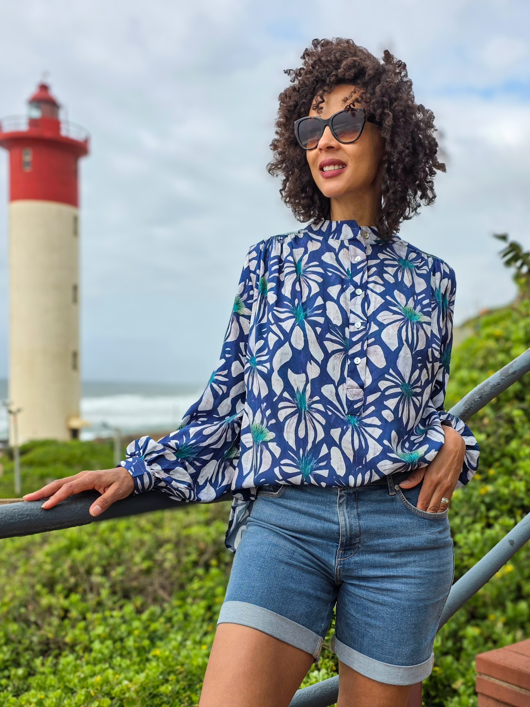 Chelsea - Twilight: Button up placket shirt