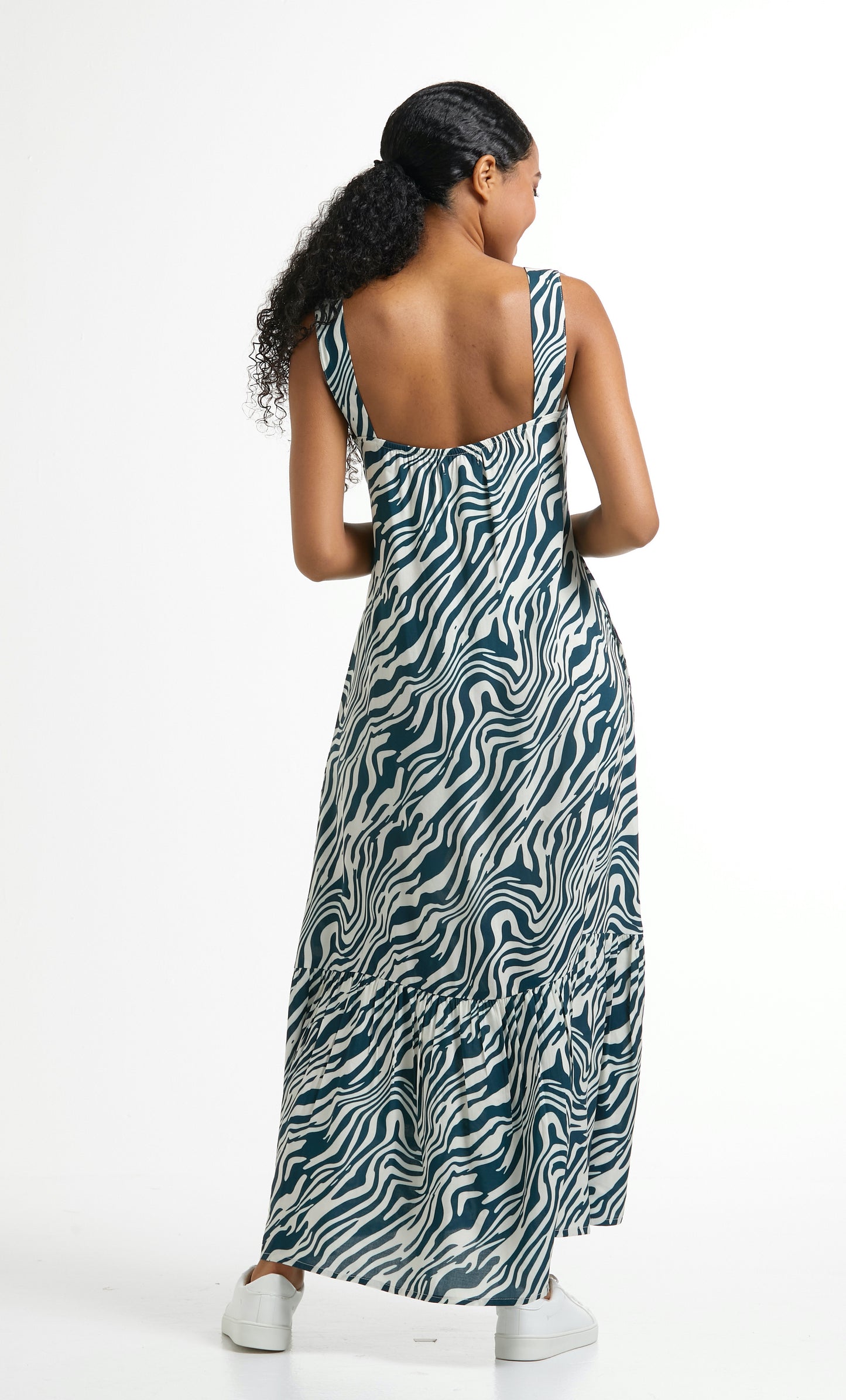 Chiara Dress - Zebra Fantasy