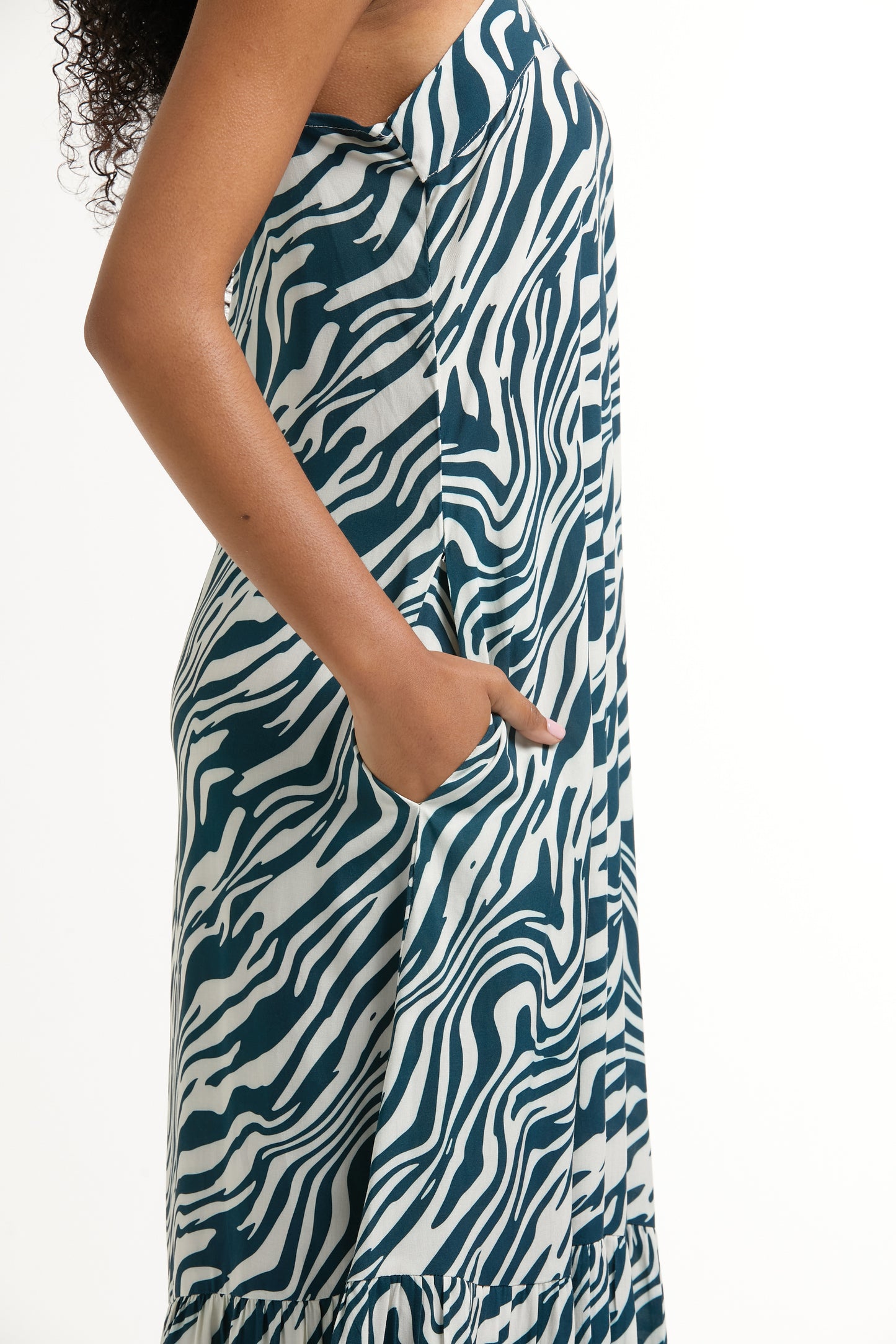 Chiara Dress - Zebra Fantasy